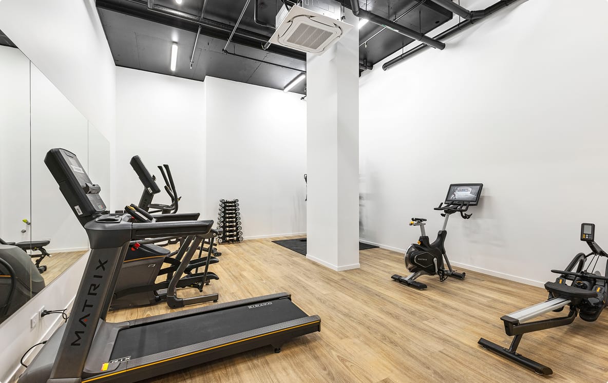 Indoor gym