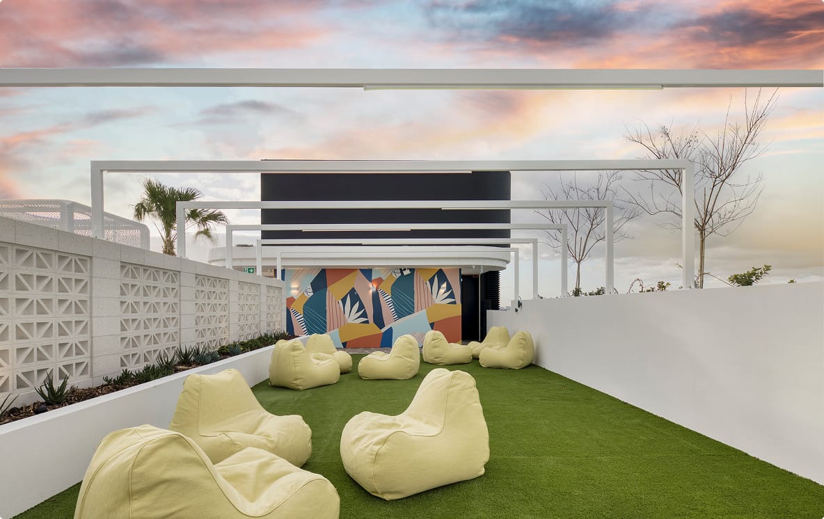 Yoga lawn