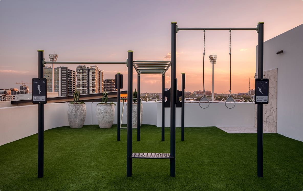 Open-air gym