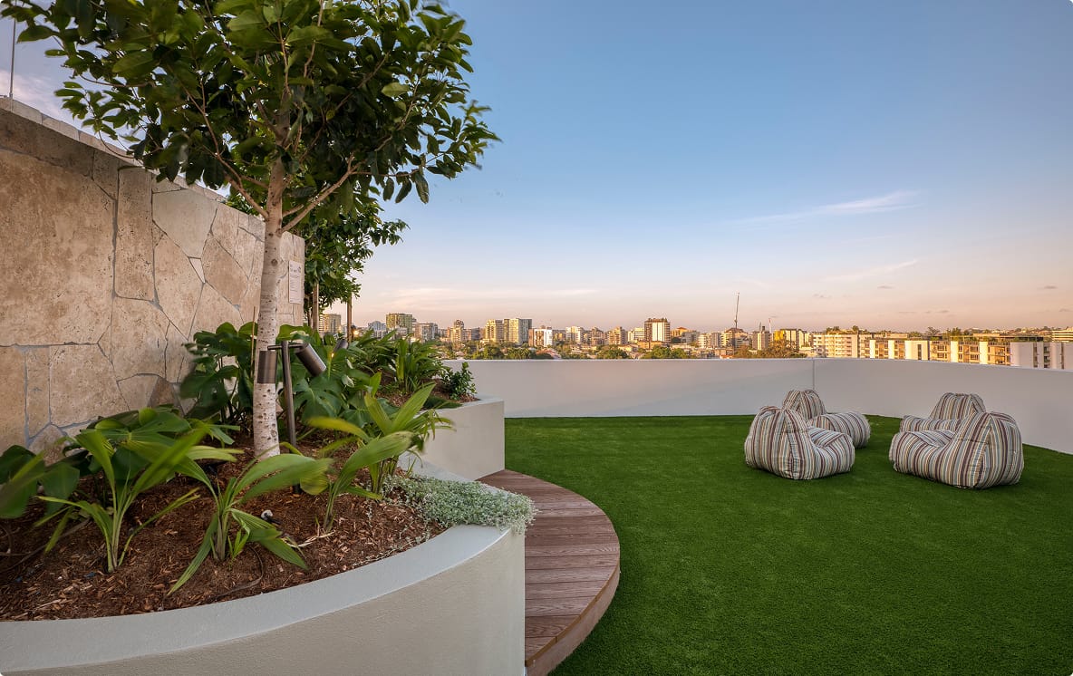 Yoga lawn